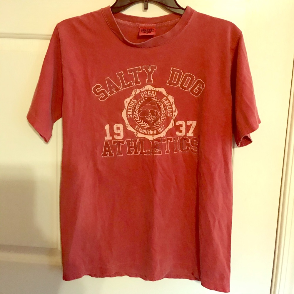 Comfort Colors Iconic Salty Dog Athletics Tee 🐶👒
